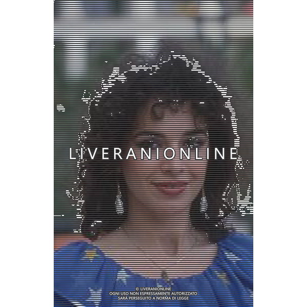 DIAP-RETROSPETTIVA DORA MORONI CANTANTE E PRESENTATRICE TELEVISIVA NELLA FOTO DORA MORONI FOTO MARIO DOTTI-AG ALDO LIVERANI SAS 