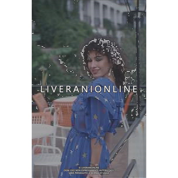 DIAP-RETROSPETTIVA DORA MORONI CANTANTE E PRESENTATRICE TELEVISIVA NELLA FOTO DORA MORONI FOTO MARIO DOTTI-AG ALDO LIVERANI SAS 