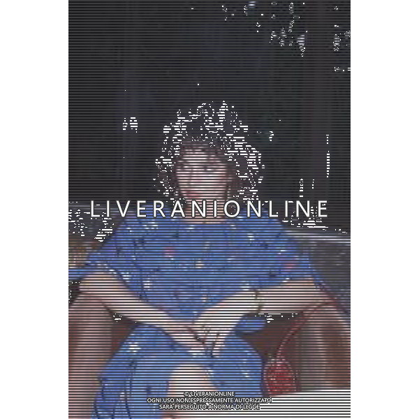 DIAP-RETROSPETTIVA DORA MORONI CANTANTE E PRESENTATRICE TELEVISIVA NELLA FOTO DORA MORONI FOTO MARIO DOTTI-AG ALDO LIVERANI SAS 