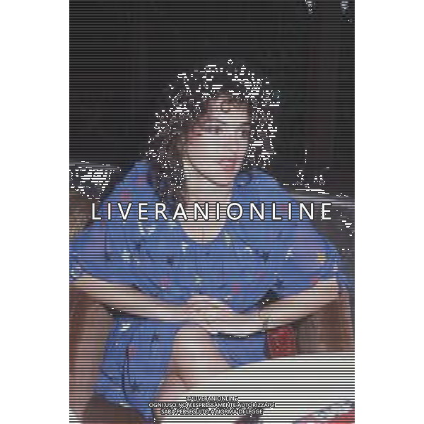 DIAP-RETROSPETTIVA DORA MORONI CANTANTE E PRESENTATRICE TELEVISIVA NELLA FOTO DORA MORONI FOTO MARIO DOTTI-AG ALDO LIVERANI SAS 