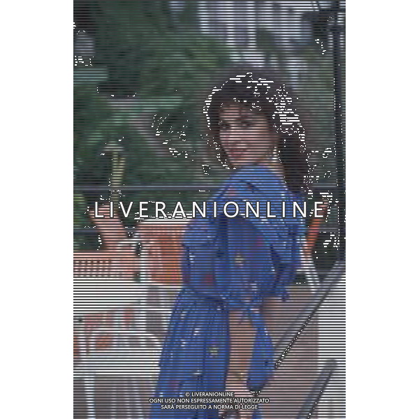 DIAP-RETROSPETTIVA DORA MORONI CANTANTE E PRESENTATRICE TELEVISIVA NELLA FOTO DORA MORONI FOTO MARIO DOTTI-AG ALDO LIVERANI SAS 