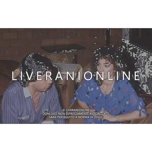 DIAP-RETROSPETTIVA DORA MORONI CANTANTE E PRESENTATRICE TELEVISIVA NELLA FOTO DORA MORONI CON BRUNO OLIVIERO FOTO MARIO DOTTI-AG ALDO LIVERANI SAS 