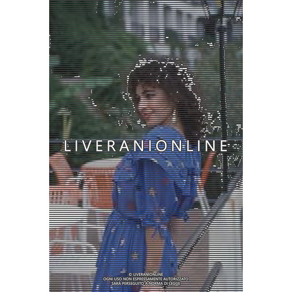 DIAP-RETROSPETTIVA DORA MORONI CANTANTE E PRESENTATRICE TELEVISIVA NELLA FOTO DORA MORONI FOTO MARIO DOTTI-AG ALDO LIVERANI SAS 