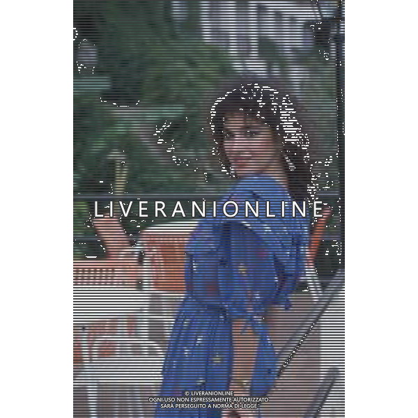 DIAP-RETROSPETTIVA DORA MORONI CANTANTE E PRESENTATRICE TELEVISIVA NELLA FOTO DORA MORONI FOTO MARIO DOTTI-AG ALDO LIVERANI SAS 