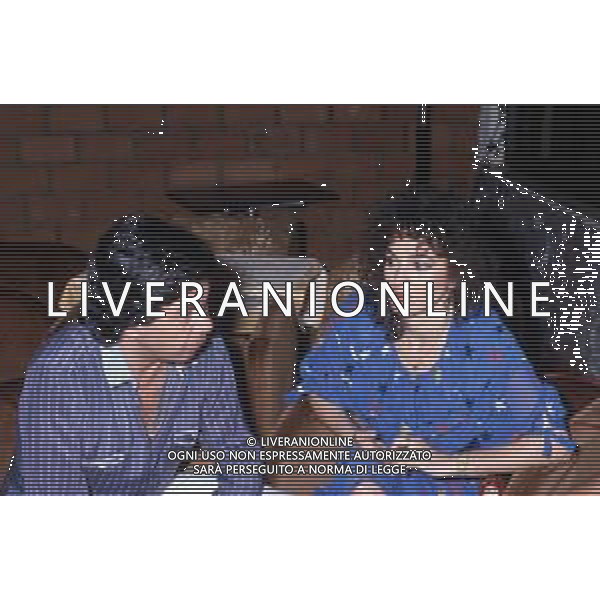 DIAP-RETROSPETTIVA DORA MORONI CANTANTE E PRESENTATRICE TELEVISIVA NELLA FOTO DORA MORONI CON BRUNO OLIVIERO FOTO MARIO DOTTI-AG ALDO LIVERANI SAS 