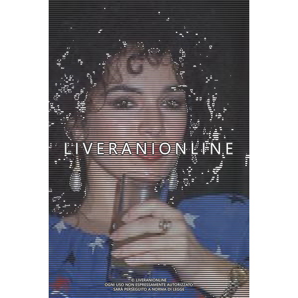 DIAP-RETROSPETTIVA DORA MORONI CANTANTE E PRESENTATRICE TELEVISIVA NELLA FOTO DORA MORONI FOTO MARIO DOTTI-AG ALDO LIVERANI SAS 