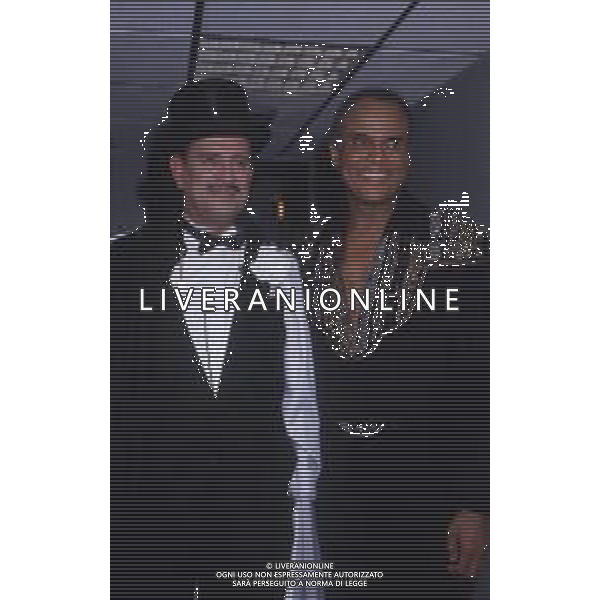 DIAP-RETROSPETTIVA -HARRY BELEFONTE CANTANTE NELLA FOTO HARRY BELAFONTE NELL\'ANNO 1988 A MILANO OSPITE DELLA TRSMISSIONE TELEVISIVA “RAFFAELLA CARRA\' SHOW “ AG ALDO LIVERANI SAS