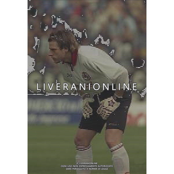 NEG-25-03-2001 PISA-CAMPIONATO DI CALCIO SERIE B PISA-LIVORNO 0-2 A TAVOLINO PER DISORDINI TRA LE TIFOSERIE NELLA FOTO ANDREA IVAN AG ALDO LIVERANI SAS