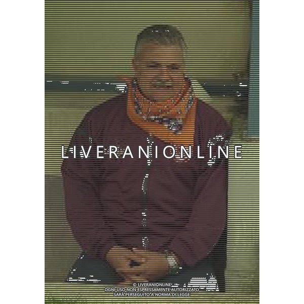NEG-25-03-2001 PISA-CAMPIONATO DI CALCIO SERIE B PISA-LIVORNO 0-2 A TAVOLINO PER DISORDINI TRA LE TIFOSERIE NELLA FOTO OSVALDO IACONI ALLENATORE LIVORNO CALCIO AG ALDO LIVERANI SAS