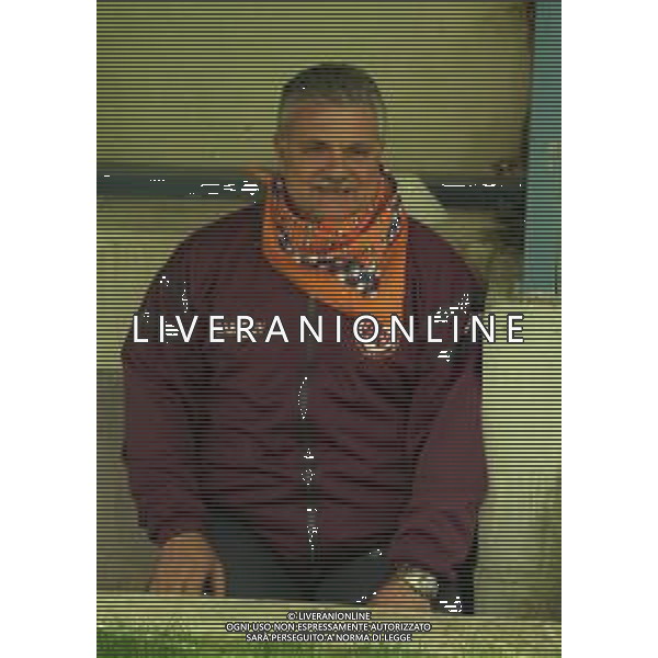 NEG-25-03-2001 PISA-CAMPIONATO DI CALCIO SERIE B PISA-LIVORNO 0-2 A TAVOLINO PER DISORDINI TRA LE TIFOSERIE NELLA FOTO OSVALDO IACONI ALLENATORE LIVORNO CALCIO AG ALDO LIVERANI SAS