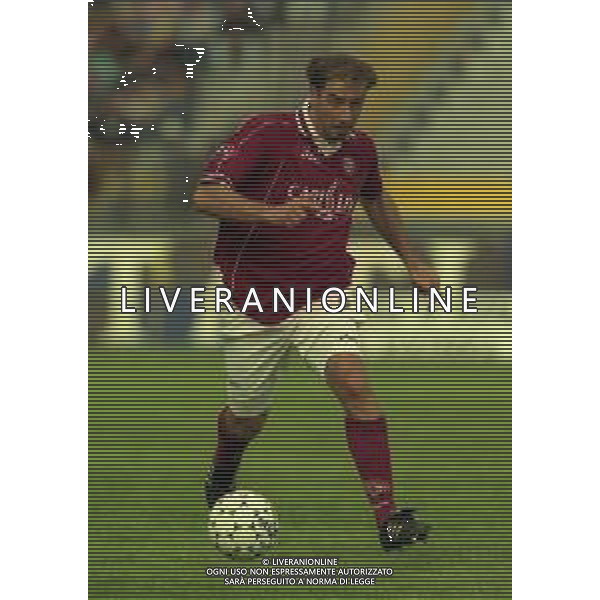 NEG-25-03-2001 PISA-CAMPIONATO DI CALCIO SERIE B PISA-LIVORNO 0-2 A TAVOLINO PER DISORDINI TRA LE TIFOSERIE NELLA FOTO TONINO MARTINO AG ALDO LIVERANI SAS