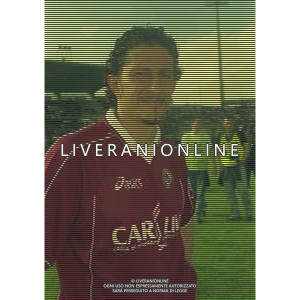 NEG-25-03-2001 PISA-CAMPIONATO DI CALCIO SERIE B PISA-LIVORNO 0-2 A TAVOLINO PER DISORDINI TRA LE TIFOSERIE NELLA FOTO IGOR PROTTI AG ALDO LIVERANI SAS