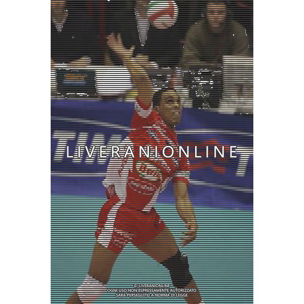 Cuneo - Piacenza finale Coppa italia Tim cup Volley Forli 2006 nella foto: Marshall - Piacenza ph rosa/agenzia aldo liverani
