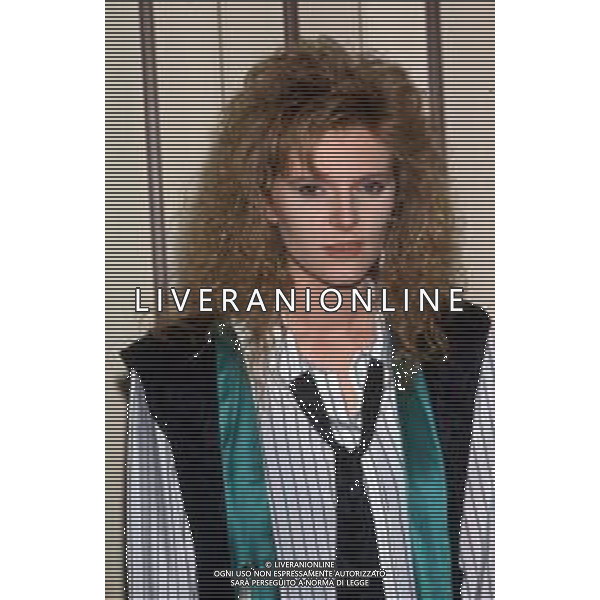 DIAP- RETROSPETTIVA LENA BIOLCATI CANTANTE NELLA FOTO LENA BIOLCATI A SAINT VINCENT ESTATE NELL’ANNO 1986 AG ALDO LIVERANI SAS