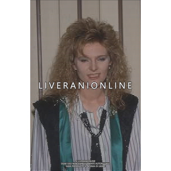 DIAP- RETROSPETTIVA LENA BIOLCATI CANTANTE NELLA FOTO LENA BIOLCATI A SAINT VINCENT ESTATE NELL’ANNO 1986 AG ALDO LIVERANI SAS