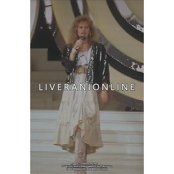 DIAP- RETROSPETTIVA LENA BIOLCATI CANTANTE NELLA FOTO LENA BIOLCATI A SAINT VINCENT ESTATE NELL’ANNO 1986 AG ALDO LIVERANI SAS