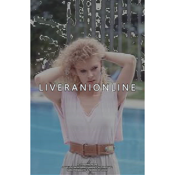 DIAP- RETROSPETTIVA LENA BIOLCATI CANTANTE NELLA FOTO LENA BIOLCATI A SAINT VINCENT ESTATE NELL’ANNO 1986 AG ALDO LIVERANI SAS