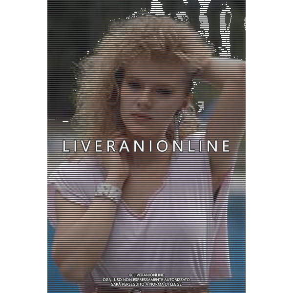 DIAP- RETROSPETTIVA LENA BIOLCATI CANTANTE NELLA FOTO LENA BIOLCATI A SAINT VINCENT ESTATE NELL’ANNO 1986 AG ALDO LIVERANI SAS