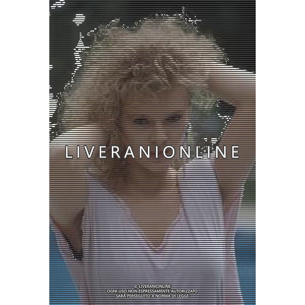 DIAP- RETROSPETTIVA LENA BIOLCATI CANTANTE NELLA FOTO LENA BIOLCATI A SAINT VINCENT ESTATE NELL’ANNO 1986 AG ALDO LIVERANI SAS