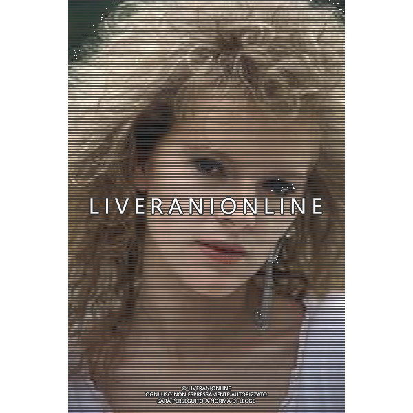 DIAP- RETROSPETTIVA LENA BIOLCATI CANTANTE NELLA FOTO LENA BIOLCATI A SAINT VINCENT ESTATE NELL’ANNO 1986 AG ALDO LIVERANI SAS