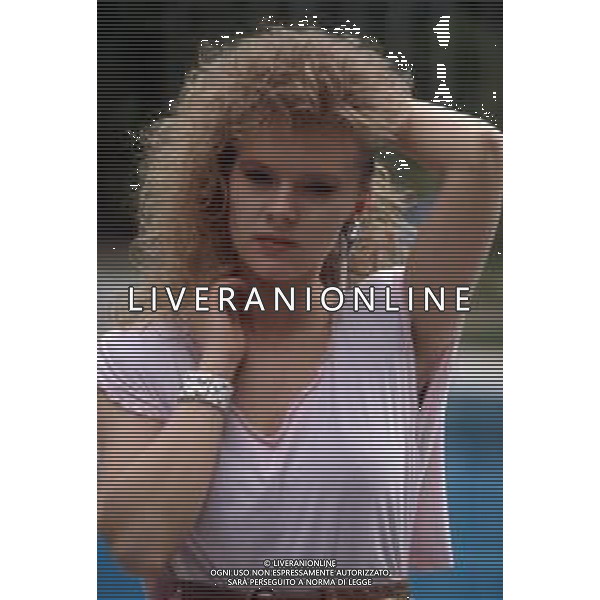 DIAP- RETROSPETTIVA LENA BIOLCATI CANTANTE NELLA FOTO LENA BIOLCATI A SAINT VINCENT ESTATE NELL’ANNO 1986 AG ALDO LIVERANI SAS