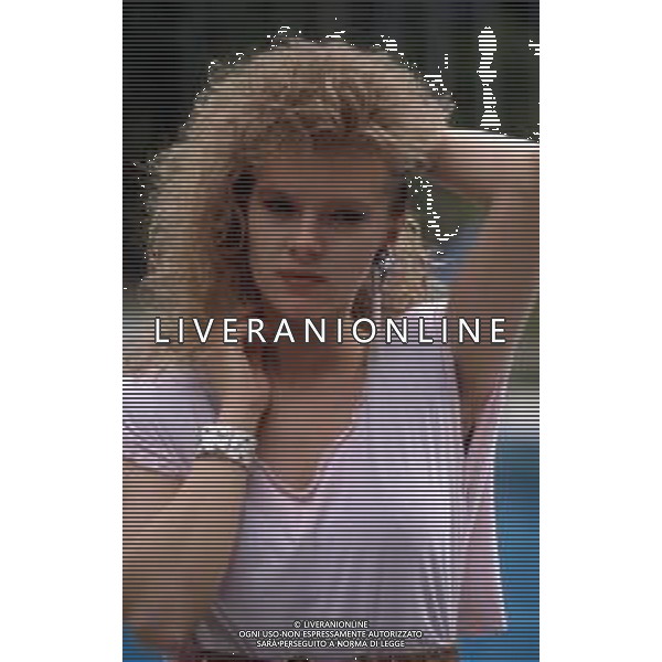 DIAP- RETROSPETTIVA LENA BIOLCATI CANTANTE NELLA FOTO LENA BIOLCATI A SAINT VINCENT ESTATE NELL’ANNO 1986 AG ALDO LIVERANI SAS