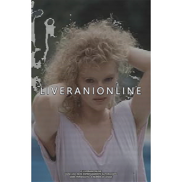 DIAP- RETROSPETTIVA LENA BIOLCATI CANTANTE NELLA FOTO LENA BIOLCATI A SAINT VINCENT ESTATE NELL’ANNO 1986 AG ALDO LIVERANI SAS