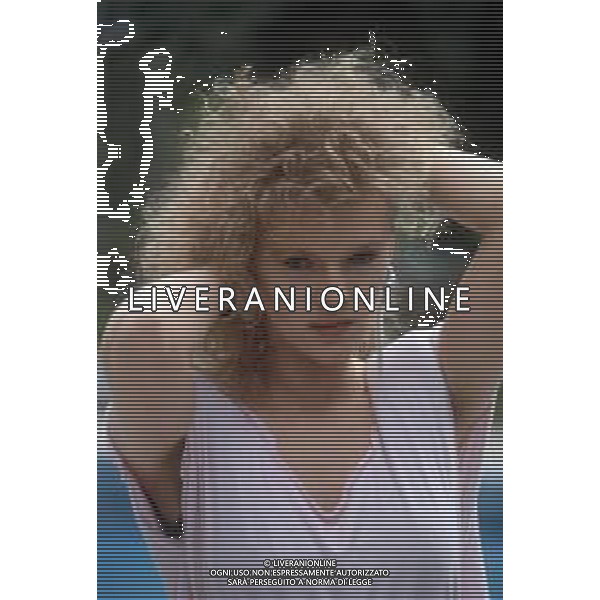 DIAP- RETROSPETTIVA LENA BIOLCATI CANTANTE NELLA FOTO LENA BIOLCATI A SAINT VINCENT ESTATE NELL’ANNO 1986 AG ALDO LIVERANI SAS