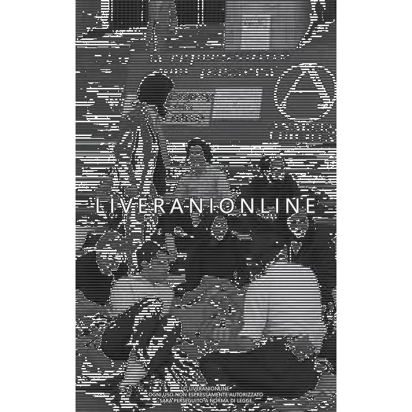 NEG-1969 -MILANO MANFESTAZIONE DEGLI ANARCHICI DAVANTI AL TRIBUNALE DI MILANO AG ALDO LIVERANI SAS