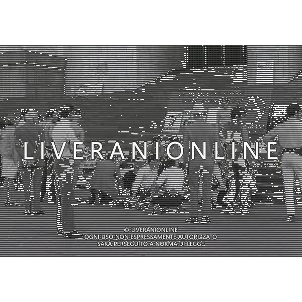 NEG-1969 -MILANO MANFESTAZIONE DEGLI ANARCHICI DAVANTI AL TRIBUNALE DI MILANO AG ALDO LIVERANI SAS