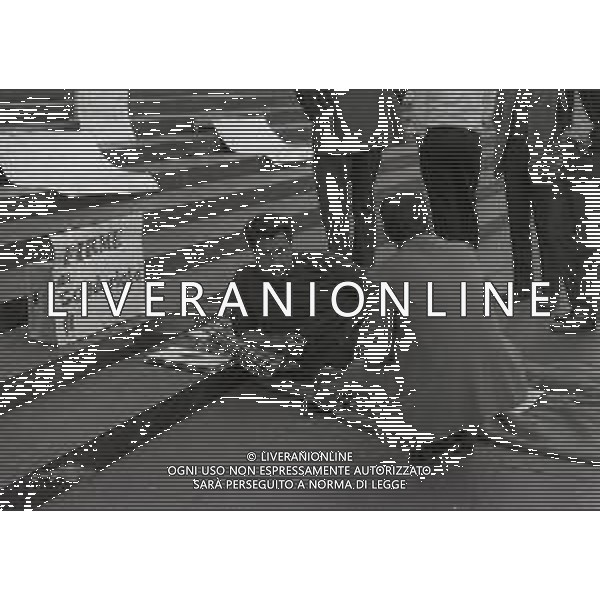 NEG-1969 -MILANO MANFESTAZIONE DEGLI ANARCHICI DAVANTI AL TRIBUNALE DI MILANO AG ALDO LIVERANI SAS