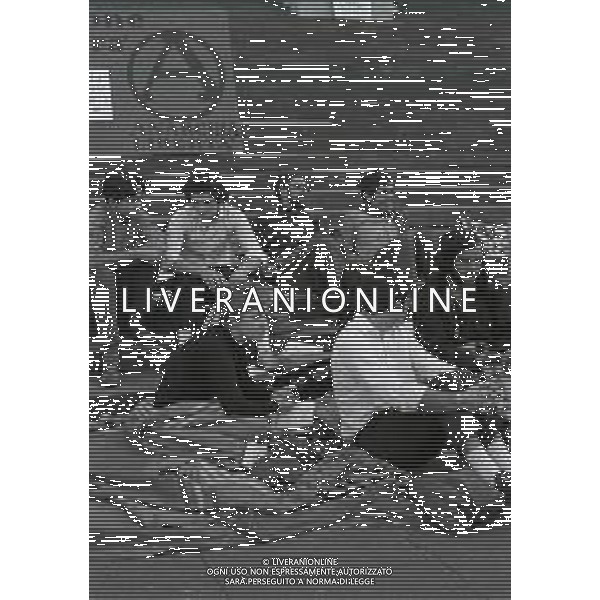 NEG-1969 -MILANO MANFESTAZIONE DEGLI ANARCHICI DAVANTI AL TRIBUNALE DI MILANO AG ALDO LIVERANI SAS