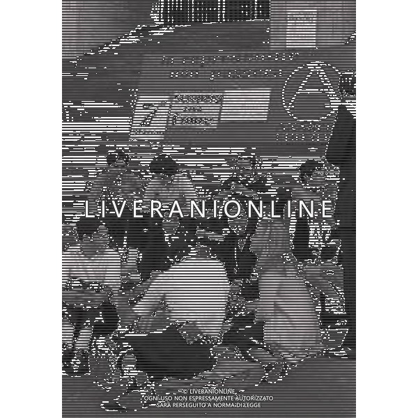 NEG-1969 -MILANO MANFESTAZIONE DEGLI ANARCHICI DAVANTI AL TRIBUNALE DI MILANO AG ALDO LIVERANI SAS