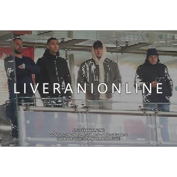 IMOLA 16 11 2025 IMOLESE CALCIO-PRO SESTO SERIE D 0-1 NELLA FOTO DA SINISTRA ULISSE SAVINI PADRONE DELL\'IMOLESE CALCIO ,YOUSSEF SADEK IMOLESE,RICCARDO SARTI ©SANNA - AGENZIA ALDO LIVERANI SAS