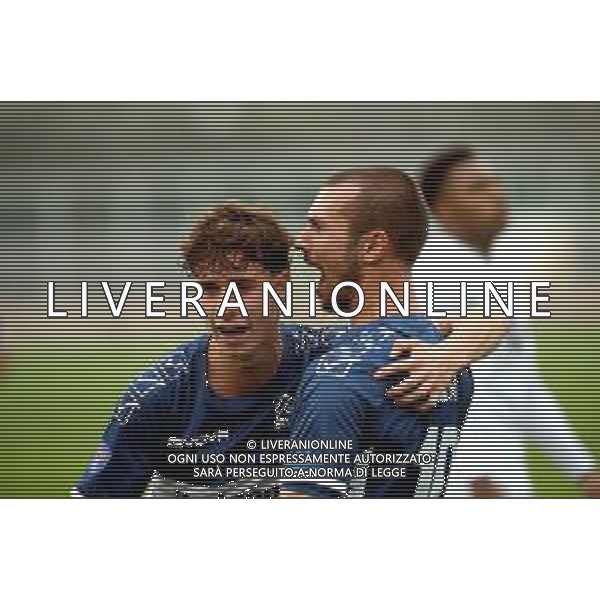 IMOLA 16 11 2025 IMOLESE CALCIO-PRO SESTO SERIE D 0-1 NELLA FOTO STEFANO BANFI ESULTA DOPO GOL DELLA VITTORIA ©SANNA - AGENZIA ALDO LIVERANI SAS