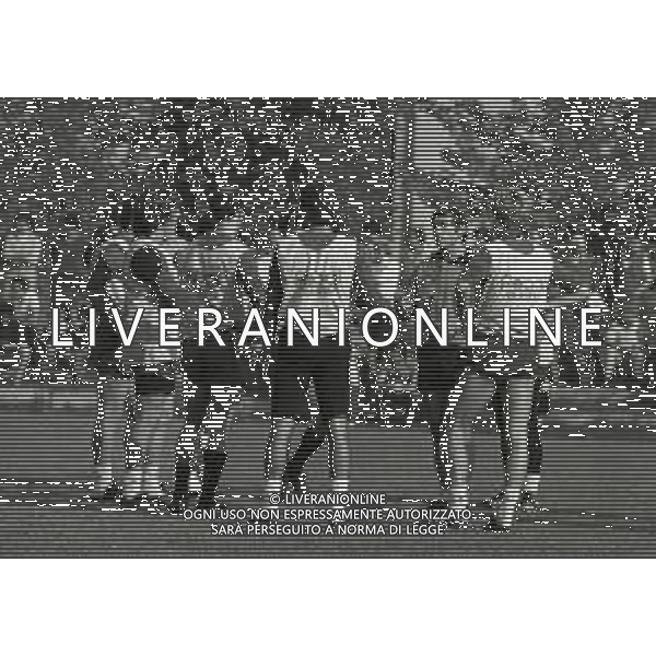 NEG-1981 ALLENAMENTO BOLOGNA CALCIO NELLA FOTO TARCISIO BURGNICH ALLENATORE BOLOGNA CALCIO AG ALDO LIVERANI SAS