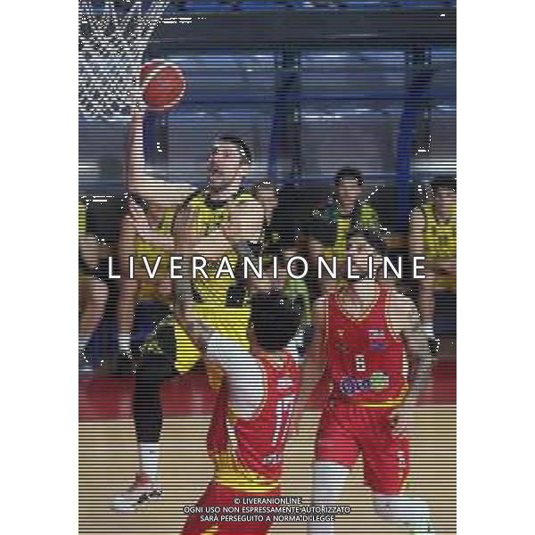 IMOLA 16 11 2025 VIRTUS IMOLA BASKET-ORASI RAVENNA SERIE B1 NELLA FOTO IVAN KUCAN VIRTUS IMOLA ©SANNA - AG ALDO LIVERANI SAS