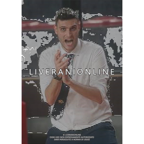 IMOLA 16 11 2025 VIRTUS IMOLA BASKET-ORASI RAVENNA SERIE B1 NELLA FOTO ANDREA AULETTA ALLENATORE ORASI RAVENNA ©SANNA - AG ALDO LIVERANI SAS