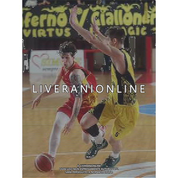 IMOLA 16 11 2025 VIRTUS IMOLA BASKET-ORASI RAVENNA SERIE B1 NELLA FOTO FRANCESCO PAOLIN ORASI RAVENNA ©SANNA - AG ALDO LIVERANI SAS