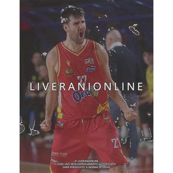 IMOLA 16 11 2025 VIRTUS IMOLA BASKET-ORASI RAVENNA SERIE B1 NELLA FOTO ENZO DAMIAN CENA ORASI RAVENNA ©SANNA - AG ALDO LIVERANI SAS