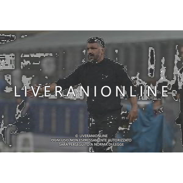 Italia vs Norvegia nella foto Gennaro Gattuso allenatore Italia Milano 16-11-2025 Stadio Giuseppe Meazza - San Siro Italia vs Norvegia Qualificazioni Mondiali 2026 Gruppo I - 10a giornata foto Roberto Garavaglia/Agenzia Aldo Liverani sas