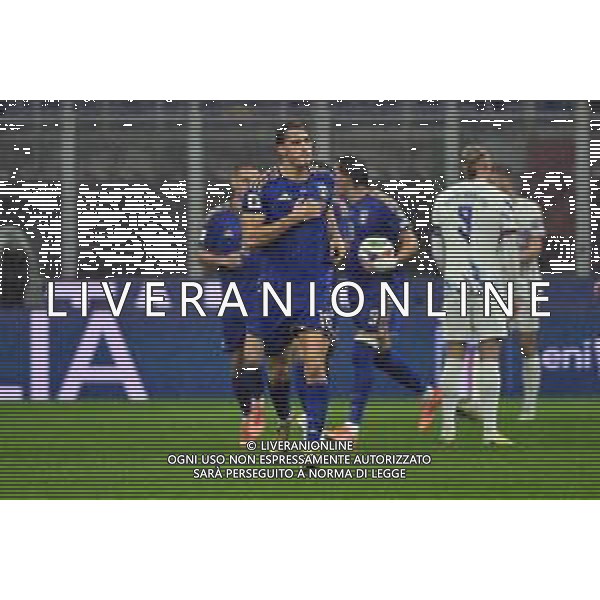 Italia vs Norvegia nella foto Francesco Pio Esposito (Italia) esultanza dopo il gol dell\'1 a 0 Milano 16-11-2025 Stadio Giuseppe Meazza - San Siro Italia vs Norvegia Qualificazioni Mondiali 2026 Gruppo I - 10a giornata foto Roberto Garavaglia/Agenzia Aldo Liverani sas