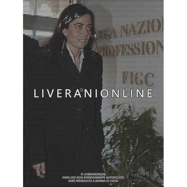 Milano 3 marzo 2006 Assemblea straordinaria Lega Calcio nella foto: Sensi Rosella foto Andry / Ag. Aldo Liverani