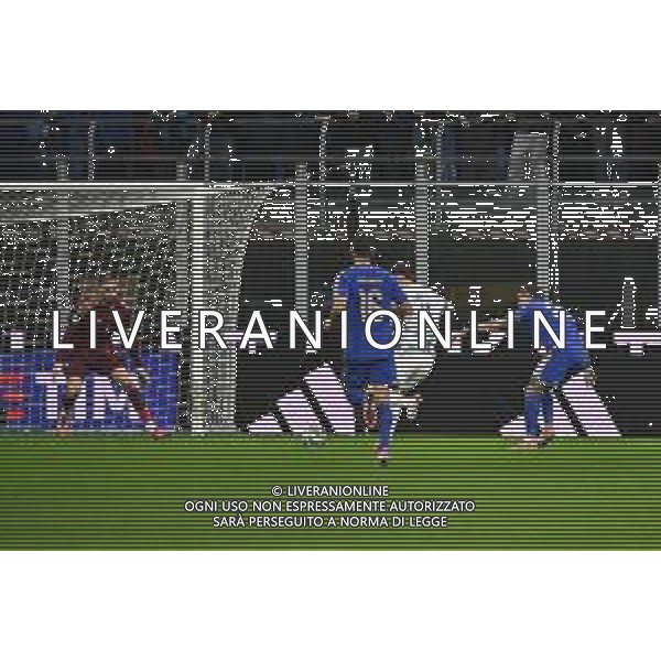 Italia vs Norvegia nella foto Jorgen Strand Larsen (Norvegia) segna il gol del 4 a 1 Milano 16-11-2025 Stadio Giuseppe Meazza - San Siro Italia vs Norvegia Qualificazioni Mondiali 2026 Gruppo I - 10a giornata foto Roberto Garavaglia/Agenzia Aldo Liverani sas