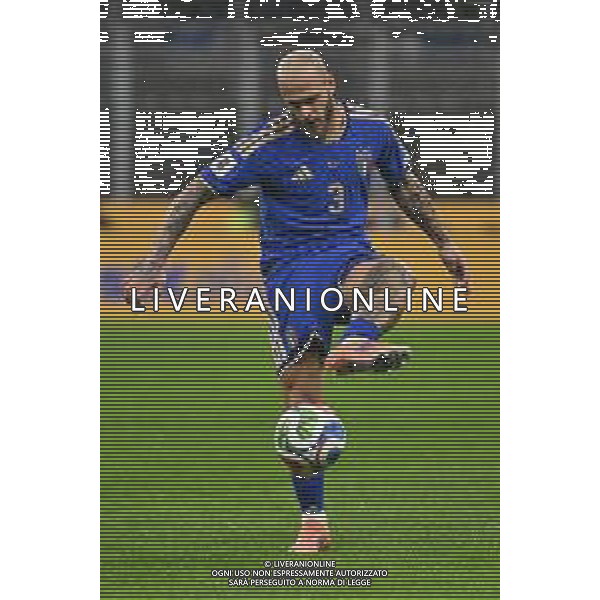 Italia vs Norvegia nella foto Federico Dimarco (Italia) Milano 16-11-2025 Stadio Giuseppe Meazza - San Siro Italia vs Norvegia Qualificazioni Mondiali 2026 Gruppo I - 10a giornata foto Roberto Garavaglia/Agenzia Aldo Liverani sas