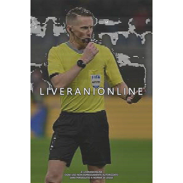 Italia vs Norvegia nella foto l\'arbitro Alejandro Hernandez (SPA) Milano 16-11-2025 Stadio Giuseppe Meazza - San Siro Italia vs Norvegia Qualificazioni Mondiali 2026 Gruppo I - 10a giornata foto Roberto Garavaglia/Agenzia Aldo Liverani sas