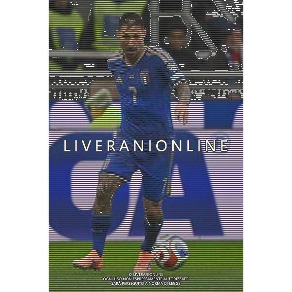 Italia vs Norvegia nella foto Matteo Politano (Italia) Milano 16-11-2025 Stadio Giuseppe Meazza - San Siro Italia vs Norvegia Qualificazioni Mondiali 2026 Gruppo I - 10a giornata foto Roberto Garavaglia/Agenzia Aldo Liverani sas