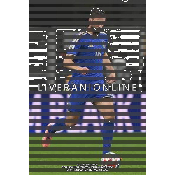 Italia vs Norvegia nella foto Bryan Cristante (Italia) Milano 16-11-2025 Stadio Giuseppe Meazza - San Siro Italia vs Norvegia Qualificazioni Mondiali 2026 Gruppo I - 10a giornata foto Roberto Garavaglia/Agenzia Aldo Liverani sas