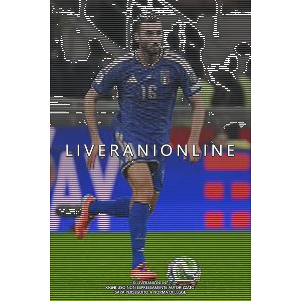 Italia vs Norvegia nella foto Bryan Cristante (Italia) Milano 16-11-2025 Stadio Giuseppe Meazza - San Siro Italia vs Norvegia Qualificazioni Mondiali 2026 Gruppo I - 10a giornata foto Roberto Garavaglia/Agenzia Aldo Liverani sas
