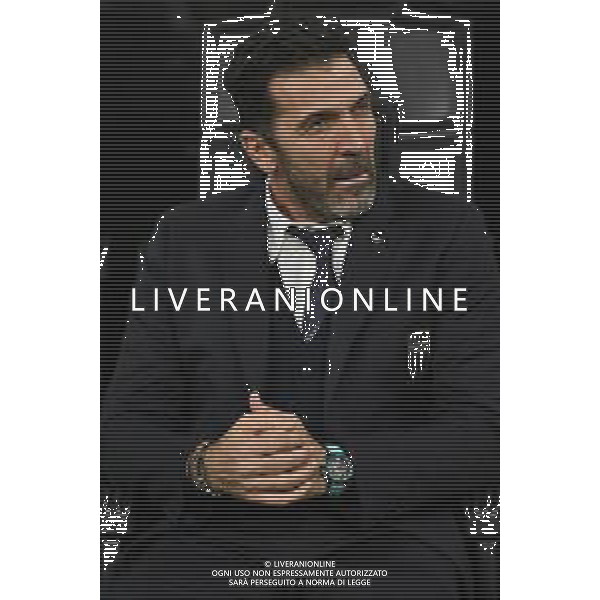 Italia vs Norvegia nella foto Gianluigi Buffon capo delegazione Italia Milano 16-11-2025 Stadio Giuseppe Meazza - San Siro Italia vs Norvegia Qualificazioni Mondiali 2026 Gruppo I - 10a giornata foto Roberto Garavaglia/Agenzia Aldo Liverani sas